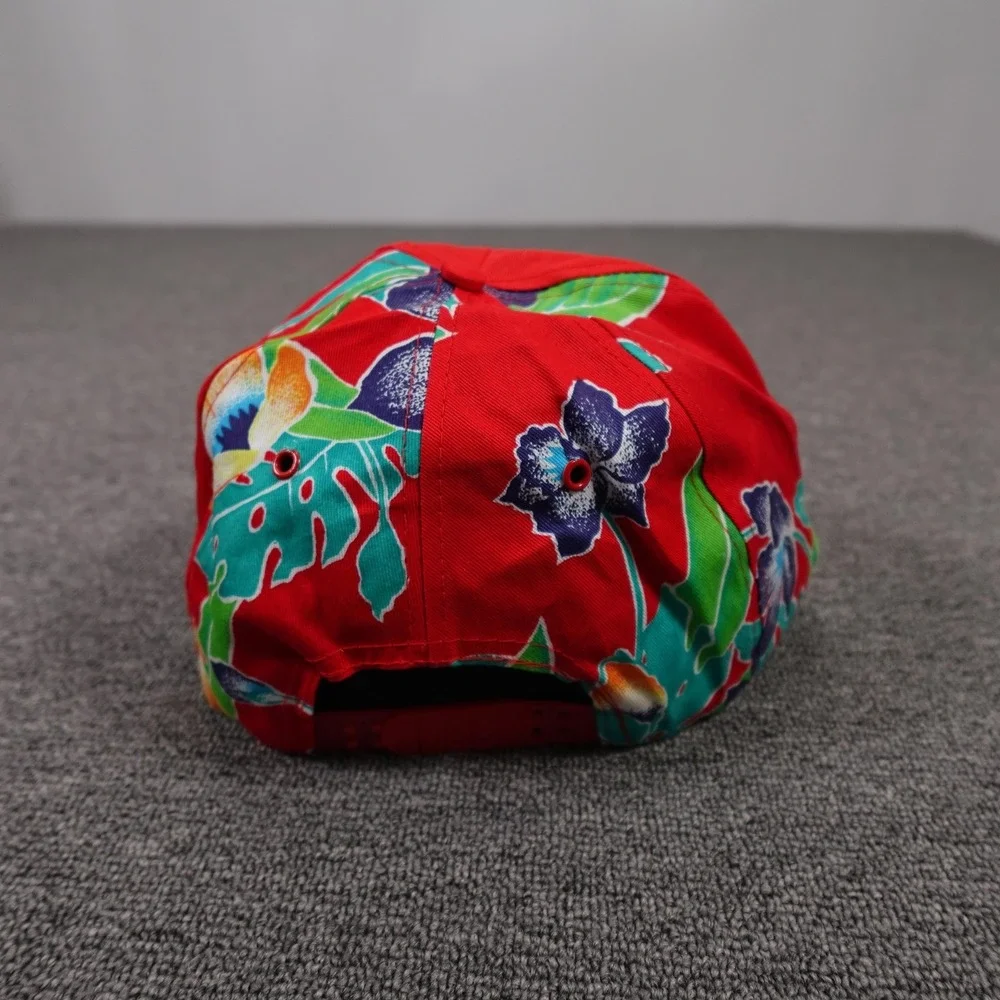 Vintage Dodge Hat Cap Snap Back Motorsport‎ Racing 80s Floral Island Retro